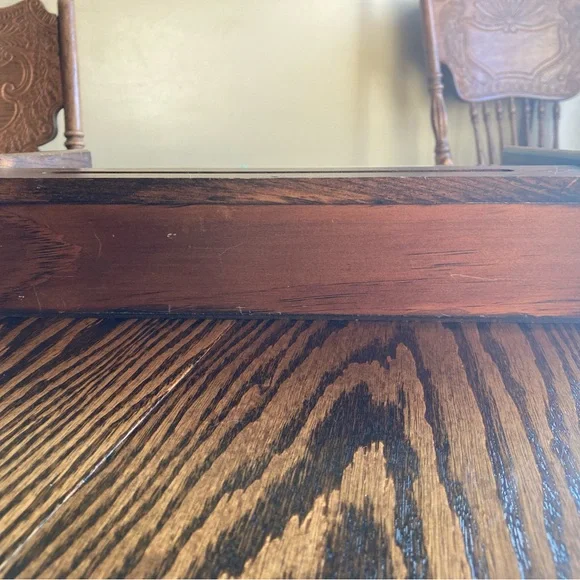 Vintage Handmade Wooden Slant Top Lap Storage Writing Desk Hand-Painted Girls - Picture 4 of 16